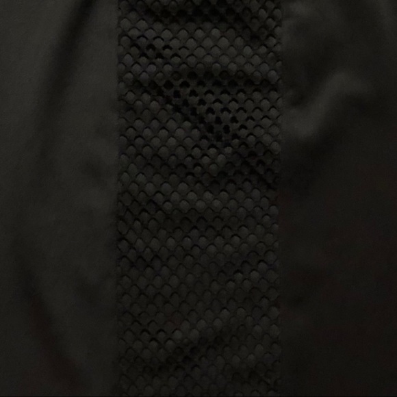 Gently Used Black,fitted,Midi-skirt w/“fishnet” pattern up&down the center - Picture 4 of 8